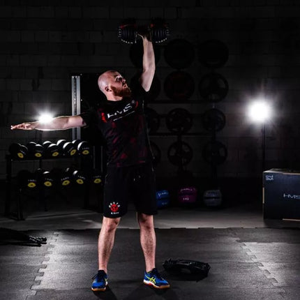 HMS 52 svarų reguliuojamas štangos komplektas SR52