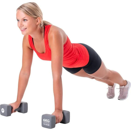 NEOPRENE Dumbbell 6KG PURE 2 IMPROVE