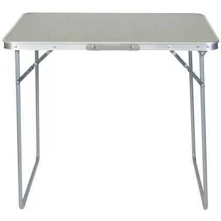 SULANKSTOMAS LAUKO STALAS 80X60X70CM ŽALIAS