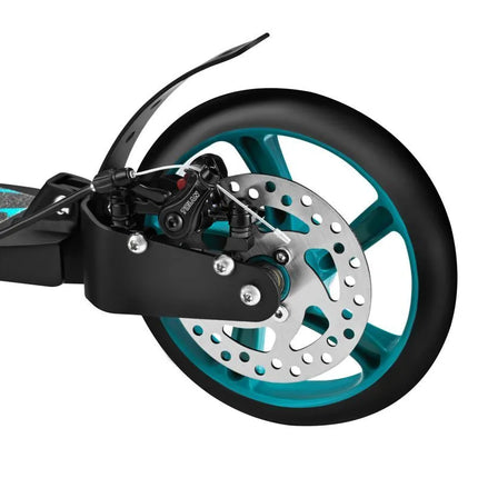 HM124T TURQUOISE SCOOTER WITH DISC BRAKE NILS EXTREME