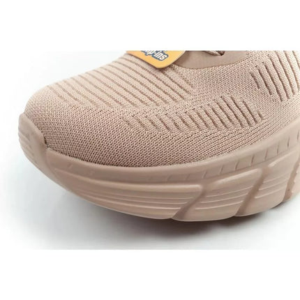 Skechers women's sports shoes Bobs B Flex SLIP-INS beige comfortable