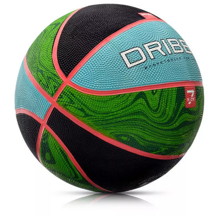 Meteor Dribble Krepšinio Kamuolys Mėlyna/Žalia
