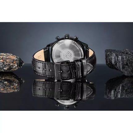 Giewont Chronograph Sapphire Black Men's Watch GW6310-A1