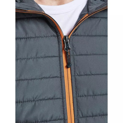 Jack&Jones JJEMULTI QUILTED JACKET 12182242 GREY MELANGE/SET-IN SLE