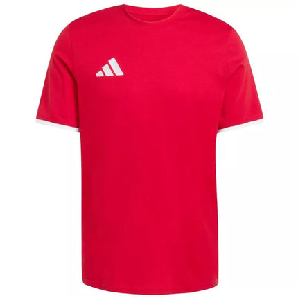 Men's adidas Entrada 26 Tee red JZ6676