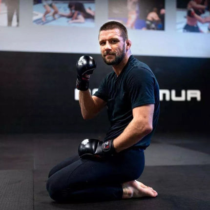 MMA treniruočių pirštinės S/M - Phantom Red - Valor Series