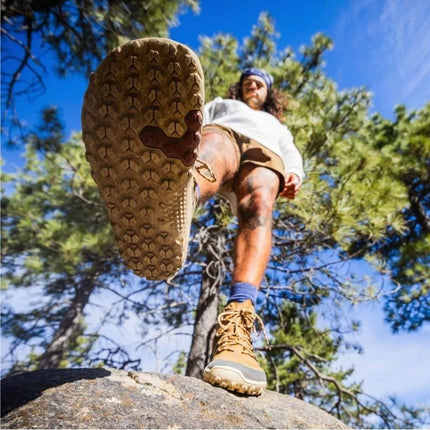 Vivobarefoot Tracker Leather AT Hiking Shoes - Tan