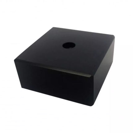BLACK FIGURINE PEDESTAL