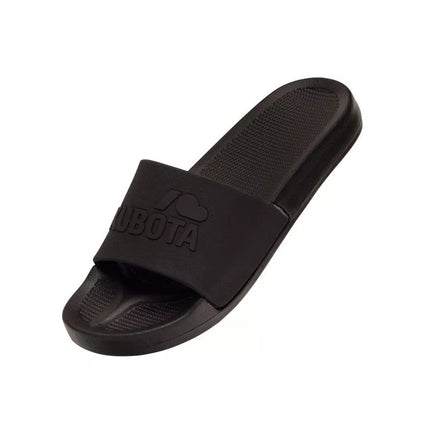 Kubota paprastos baseino šlepetės juodos K0000-101-004-23-1