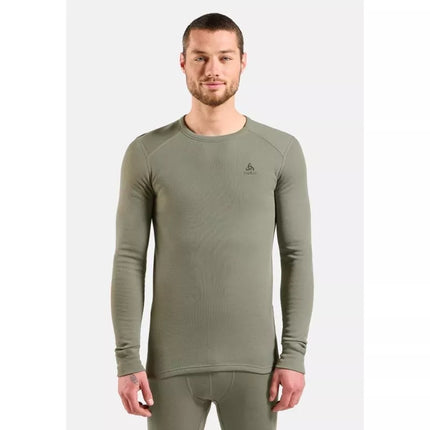Odlo BL TOP crew neck l/s ACTIVE WARM long sleeve thermal underwear size M Gray