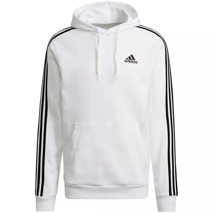 Adidas Essentials Flisinis Džemperis su gobtuvu su 3 juostelėmis M GU2522