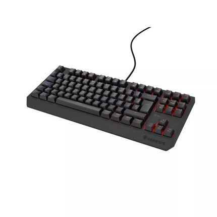 GENESIS Thor 230 TKL žaidimų klaviatūra USB Ispaniška QWERTY Juoda