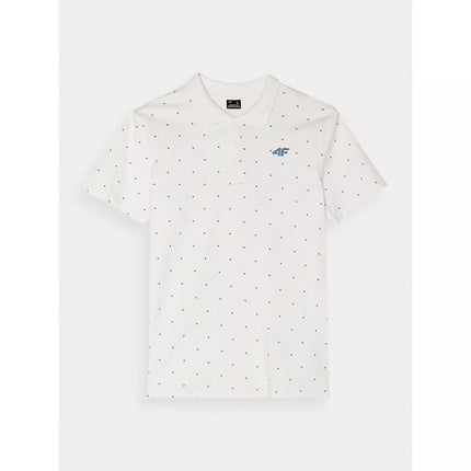 Men's polo shirt 4F 4FWSS25TPTSM703-10S