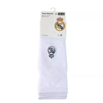 Real Madrid socks 2-pack white 2900003458