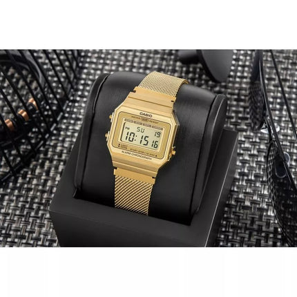 CASIO Vintage A700WMG-9ADF Vyriškas laikrodis su dėžute