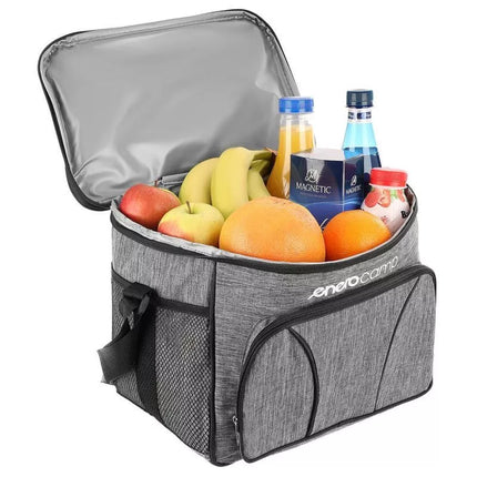 THERMAL BAG 33x21x26CM GRAY 18L ENERO CAMP