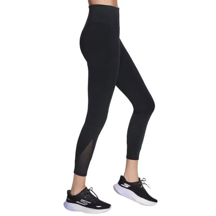 Skechers Tempo aukšto liemens 7/8 tamprės LG83-BLK juodos, L dydis