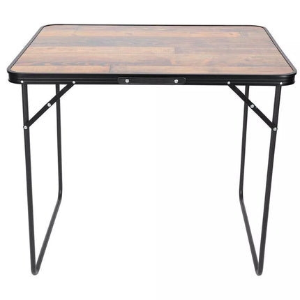 SULANKSTOMAS KEMPINGO STALAS 80X60X70CM MEDINIS