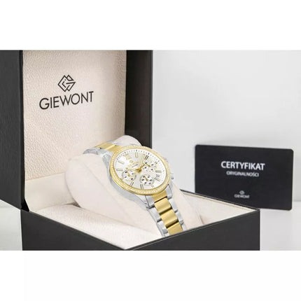 Giewont Sapphire Women's Watch Silver Gold GW3670-B4