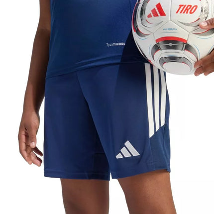adidas Tiro 26 Lyga Tamsiai Mėlynos Vaikiški Šortai KA8821