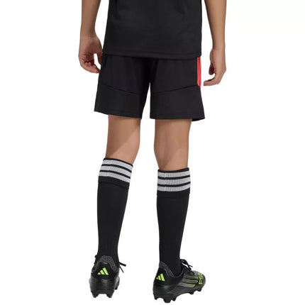 adidas Tiro 26 League kids' shorts black and red KA8814