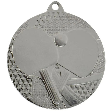 Silver medal - table tennis - steel medal