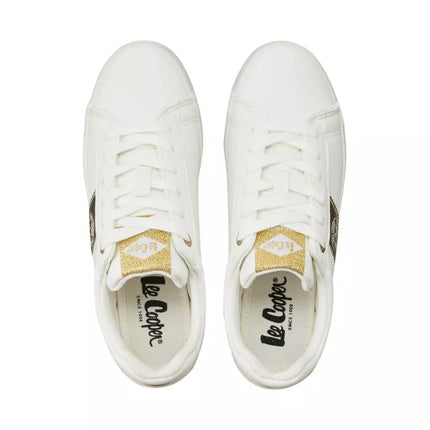 Lee Cooper Women's Shoes White and Gold LCW-26-31-4365LA