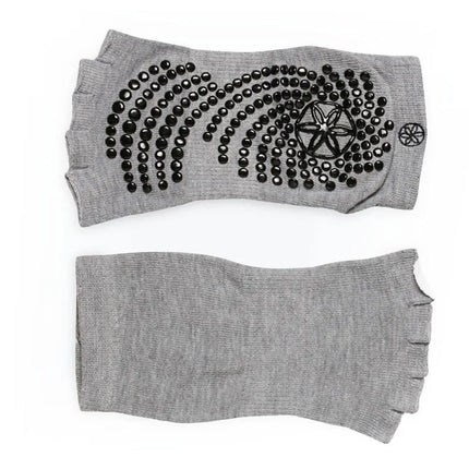 GAIAM 63708 Non-Slip Toeless Yoga Socks