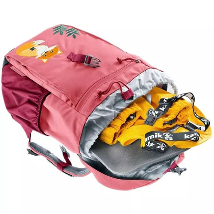 Deuter Waldfuchs 14 Vaikiška turistinė kuprinė, Jurgino/Avietinė