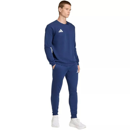 Men's adidas Entrada 26 Sweat Top navy blue JZ6574