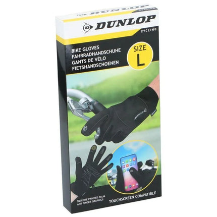 DUNLOP TOUCHSCREEN SENIOR RL INSULATED CYCLING GLOVES