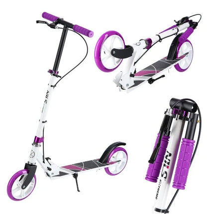 Paspirtukas Nils Extreme HM0180, violetinis