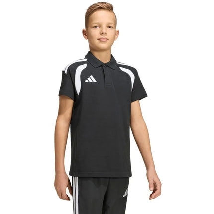 adidas Tiro 26 League Polo Shirt for Kids Black KF3407