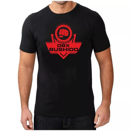KLASIKINIS RAUDONAS PREKĖS ŽENKLAS - Medvilniniai marškinėliai DBX BUSHIDO KT12-XL