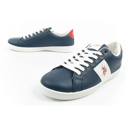 US Polo Assn. shoes sneakers men's sneakers fashionable navy blue comfortable