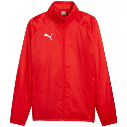 Puma Team Goal visų oro sąlygų vyriška striukė raudona 659038 01