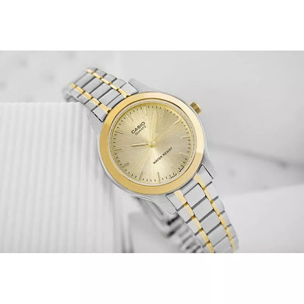 Moterų laikrodis CASIO LTP-1128G-9ARDF su dėžute