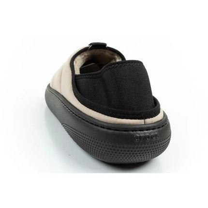 Crocs men's shoes slippers Classic Puff Moc slippers beige insulated