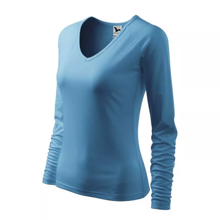 Malfini Elegance marškinėliai moterims MLI-12714, žydros spalvos