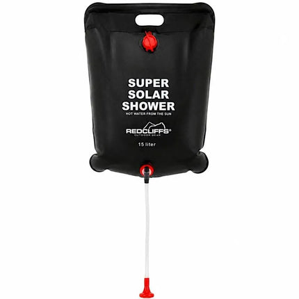 SOLAR SHOWER CAMPING TOURIST 15L REDCLIFFS