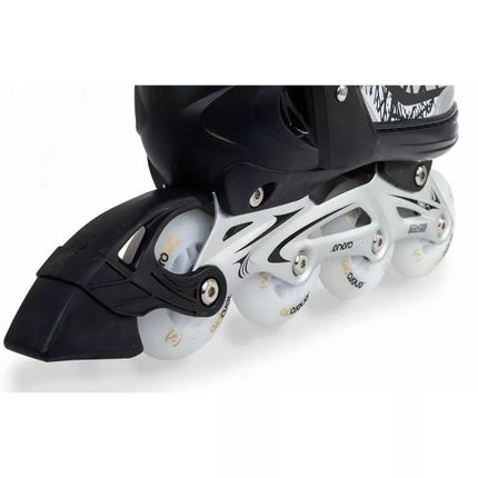 ROLLER SKATES-ROLLER SKATES-ICE SKATING 4IN1 ENERO PRO LED 34-37 GRAY