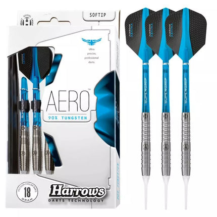 Harrows Aero 90% Softtip smiginiai, HS-TNK-000013264
