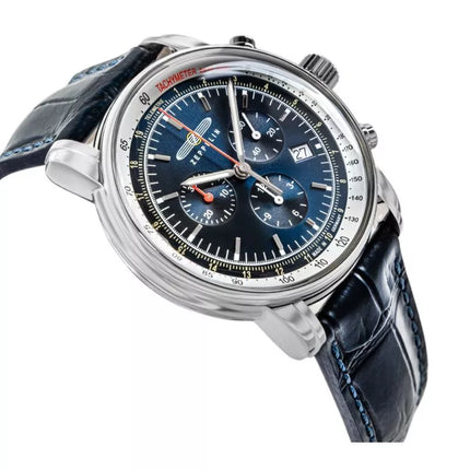 Men's Watch ZEPPELIN LZ14 Marine Chronograph 8888-3 + BOX