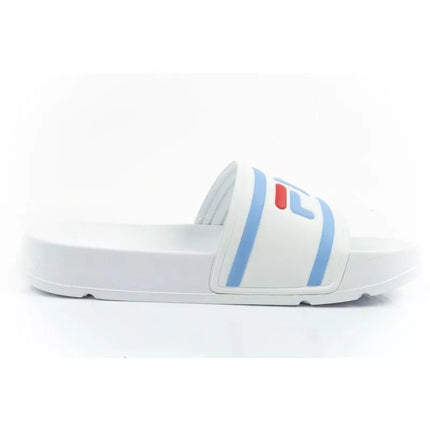 Fila women's sports flip-flops Morro comfortable white slippers for the pool