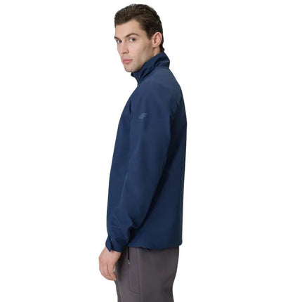 Vyriška softshell striukė 4F M548 tamsiai mėlyna 4FWSS26TSOFM548 31S
