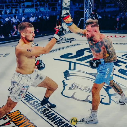 MMA treniruočių pirštinės S/M - Phantom Red - Valor Series