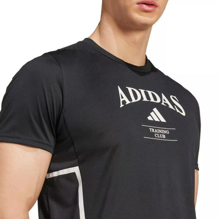Vyriški adidas Sukurtas treniruotėms Legacy Heritage marškinėliai Juodi KA5284