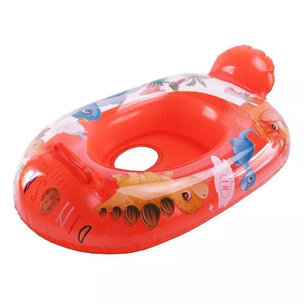 Tropic inflatable swimming ring for children