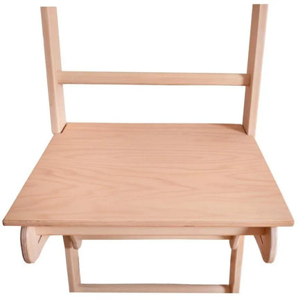 A DESK COVER FOR A WOODEN LADDER FOR A PULL-UP BAR BENCHK BT204