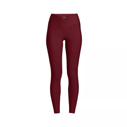 CASALL Overlap High Waist Tights evening red leggings